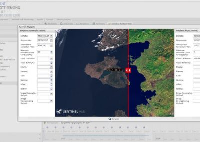 Geoportal for marine geophysical parameters visualization
