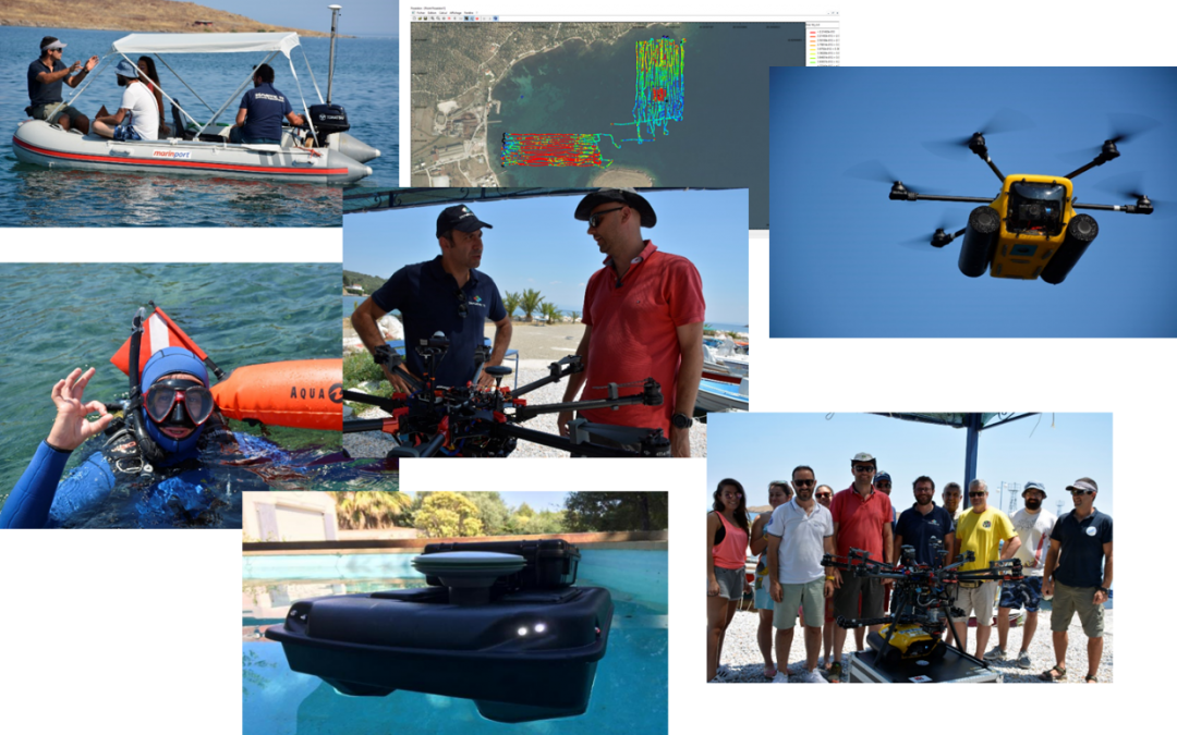 Pilot of the AMOS project “Shallow Water Aquatic Monitoring using Acoustic Sensors and Satellite Images”